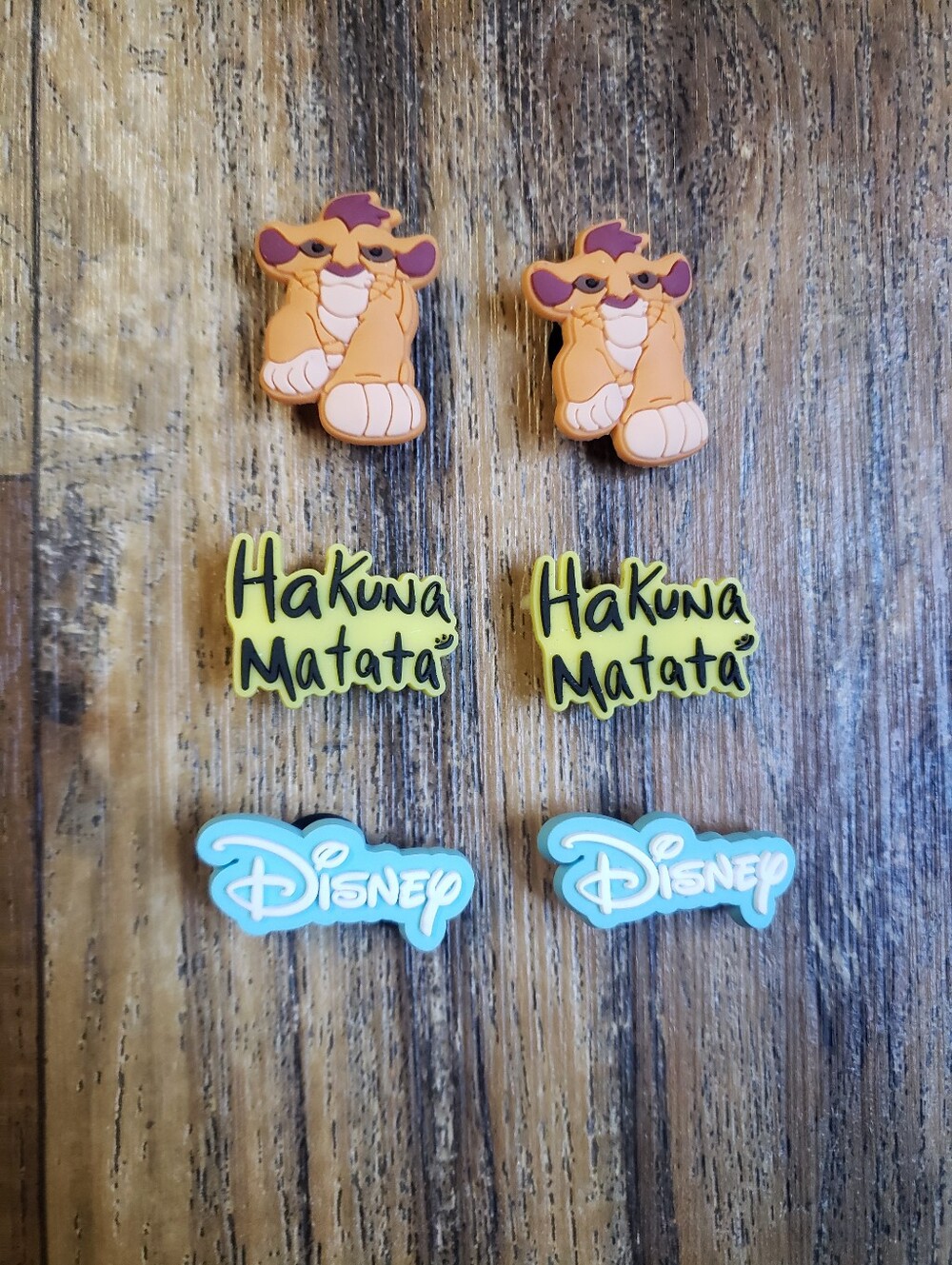 Simba & Hakuna Matata Shoe Charms